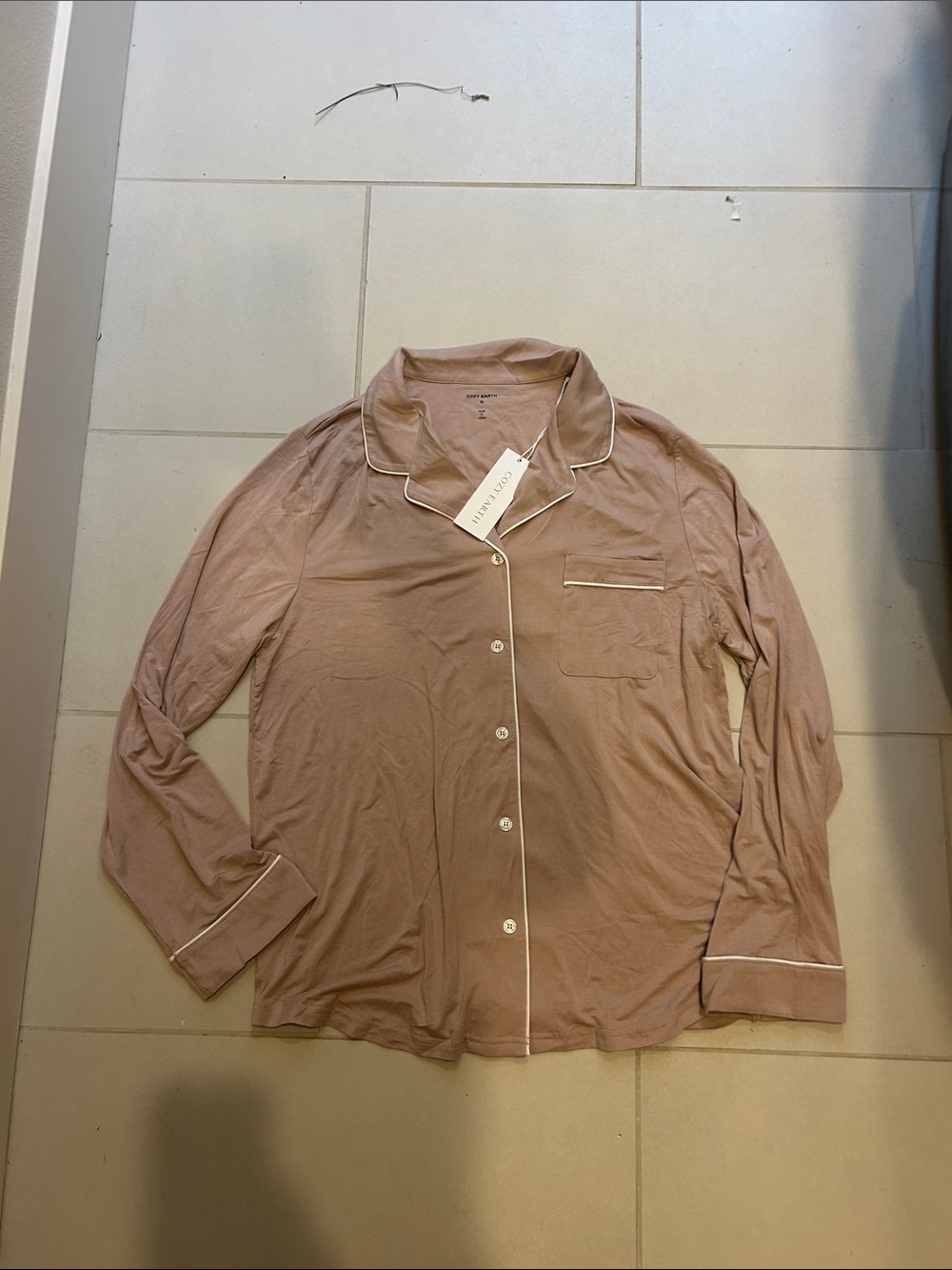 NWT Cozy earth bamboo mauve pajama top